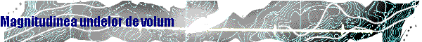 Magnitudinea undelor de volum