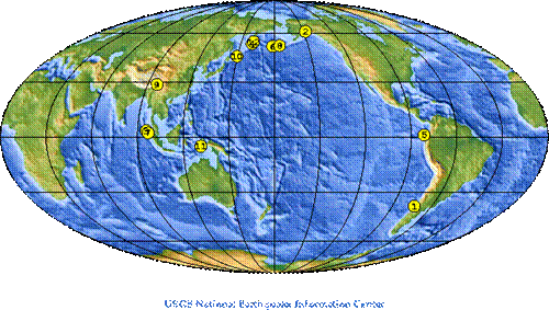 Largest Earthquakes in the World Since 1900